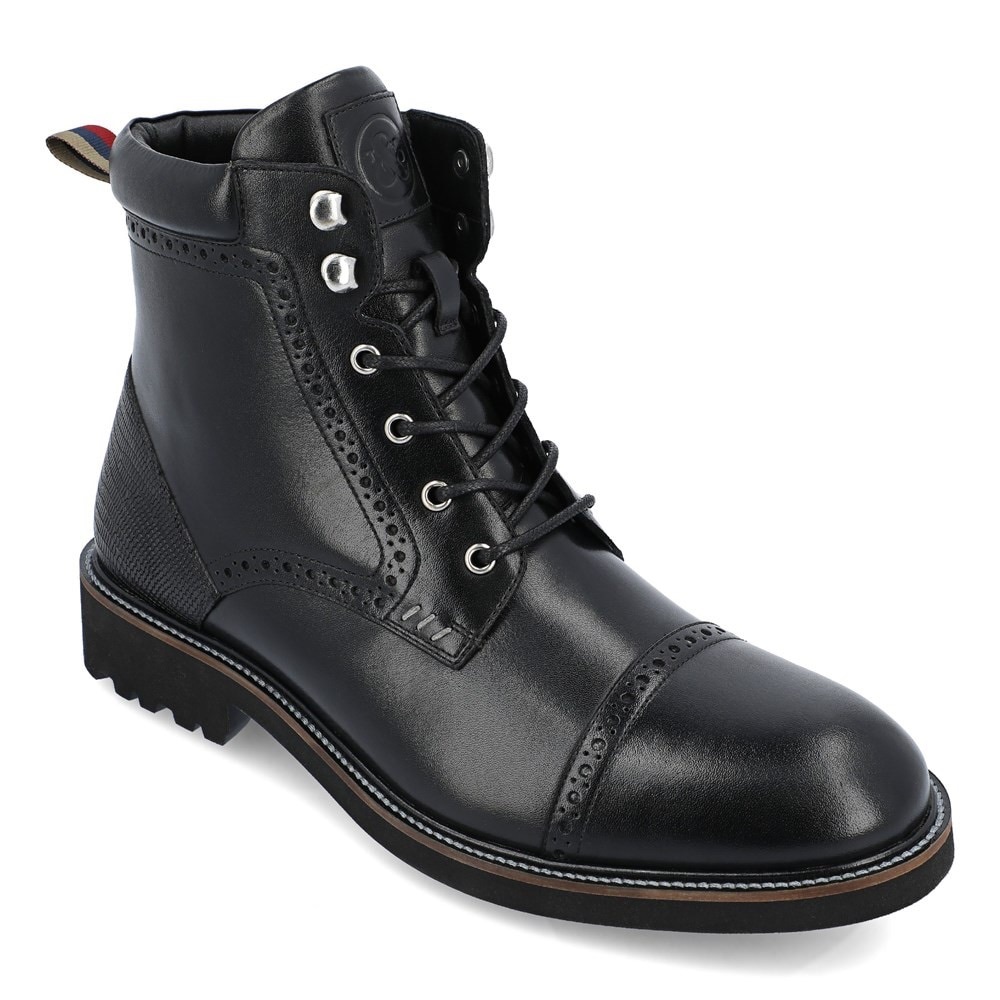 Thomas & Vine Men's Tyrus Cap Toe Boot Size 14 NIB